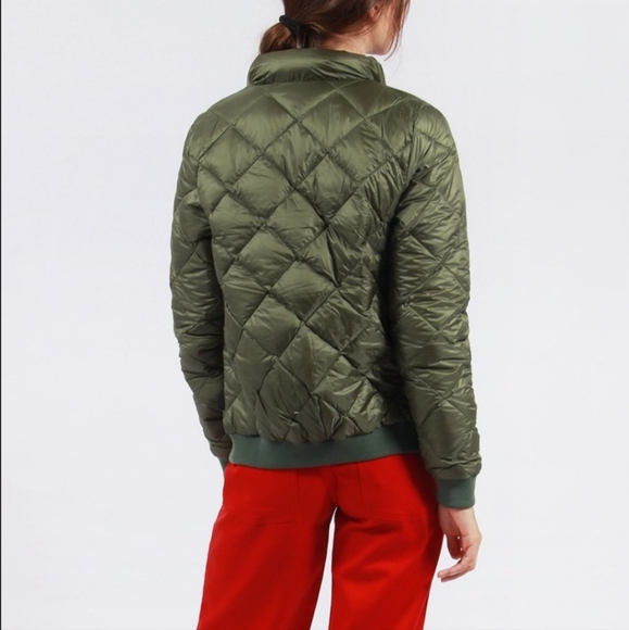 Patagonia Womens Prow Bomber - buffalo green - Picture 2 of 9